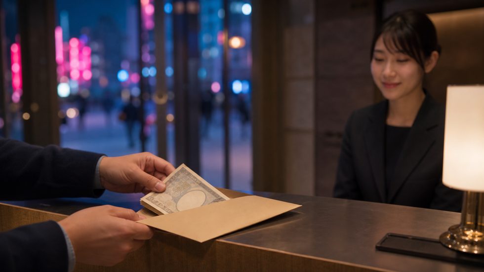 チャットレディの日払い現金受け取りのイメージ（その日の報酬を当日に）