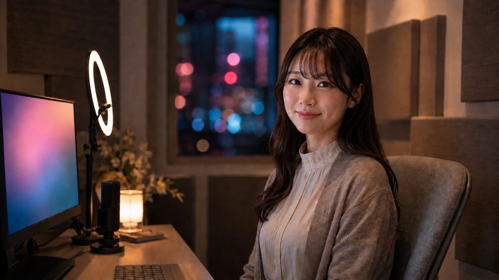 チャットレディの完全個室ルームの内装(札幌・すすきのの事務所)