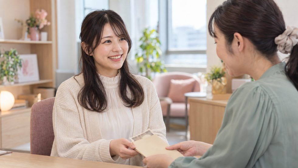 日払いで当日受け取る現金(札幌ミント札幌のチャットレディ報酬)